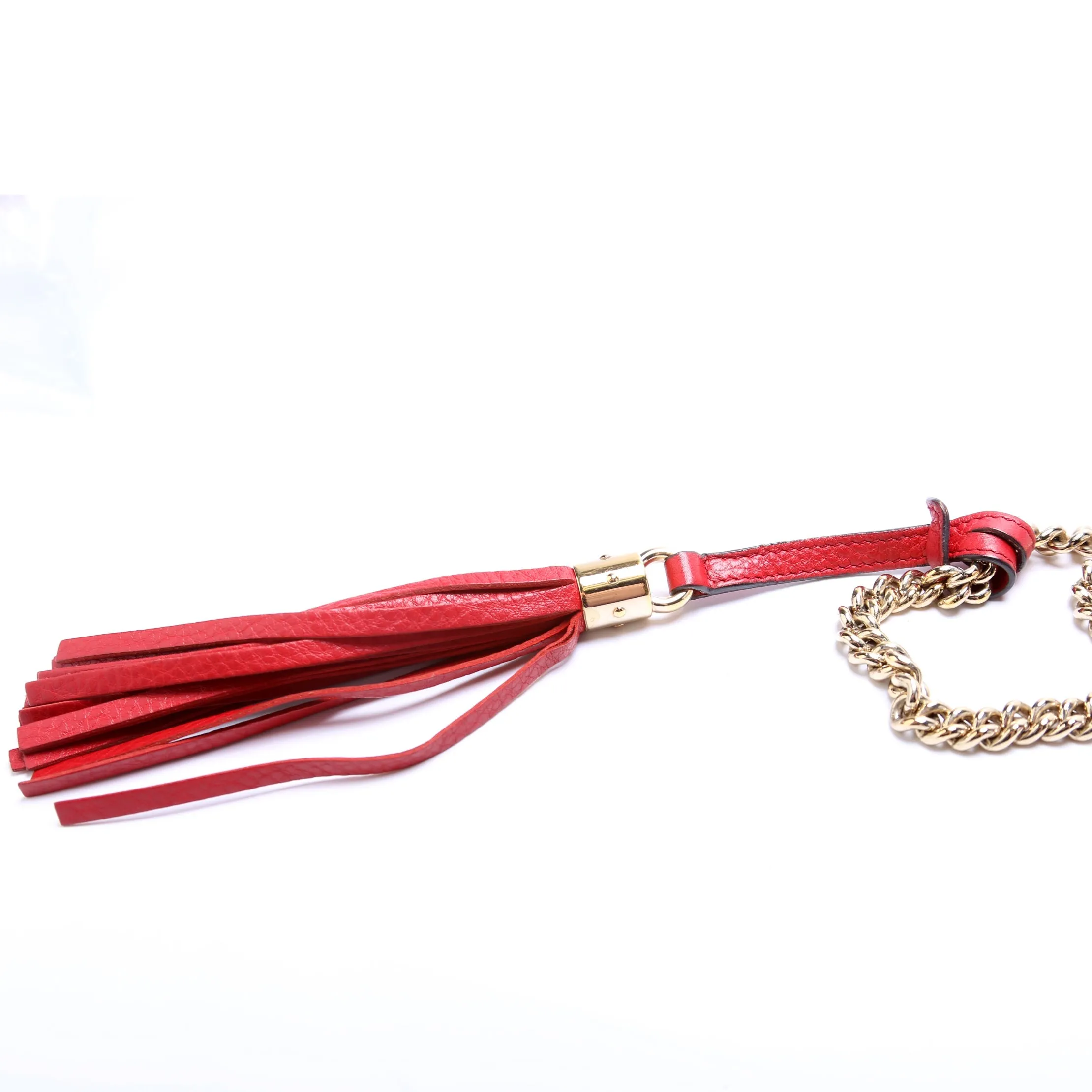 323190 Soho Chain Tassel Flap Small