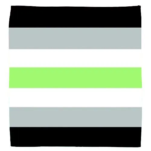 Agender Pride Flag Bandana