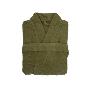 Angove Cotton Robe - Olive
