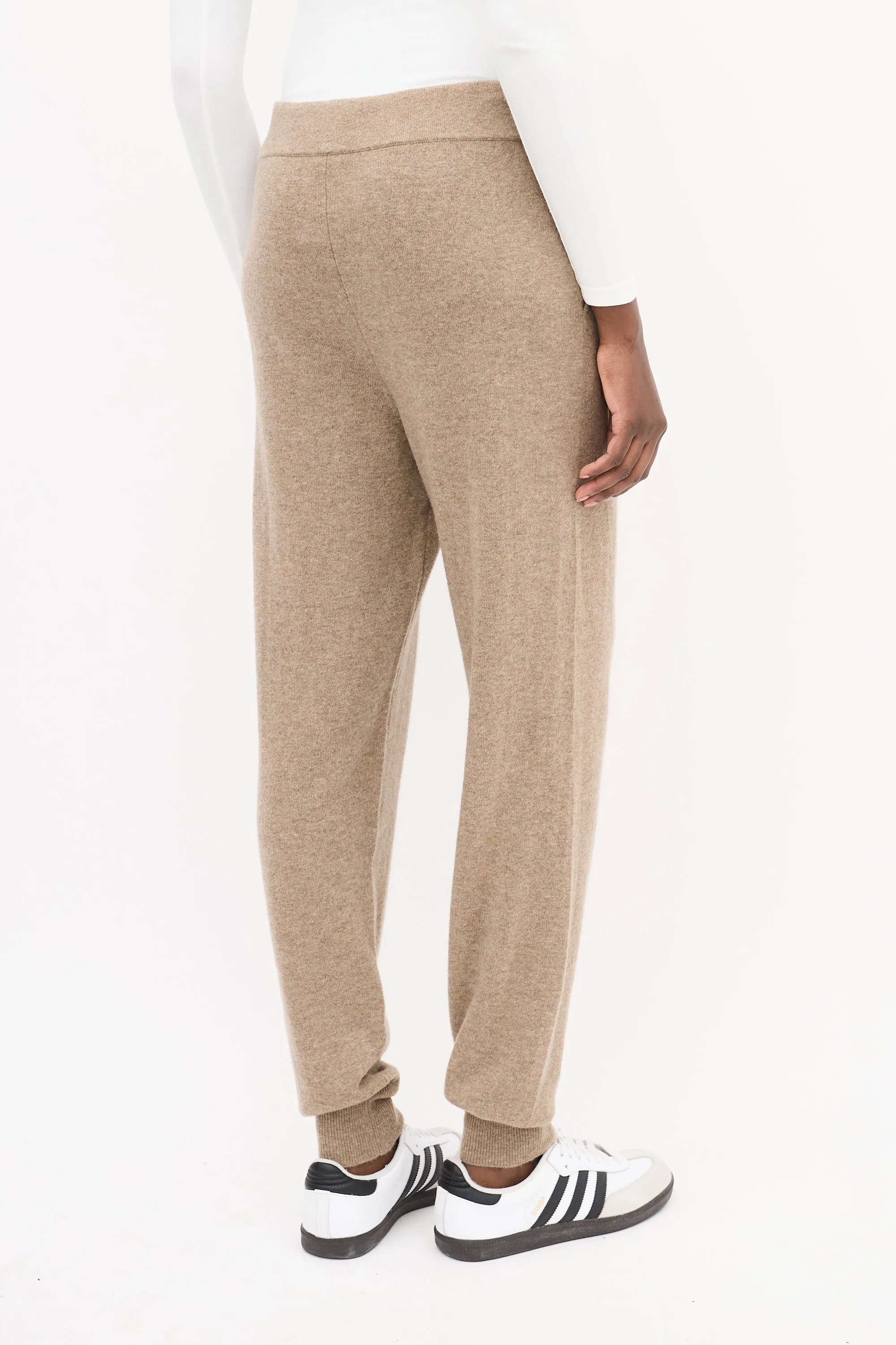 Brown Cashmere Maddalena Pant