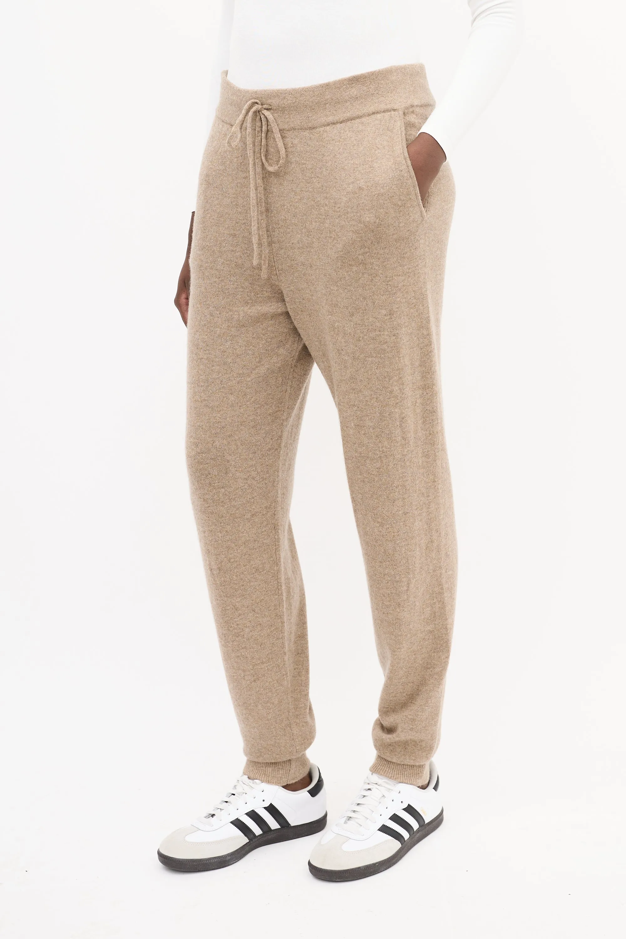 Brown Cashmere Maddalena Pant