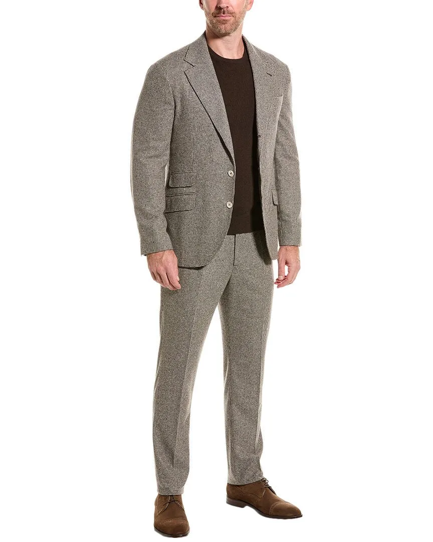 Brunello Cucinelli 2Pc Wool & Cashmere-Blend Suit
