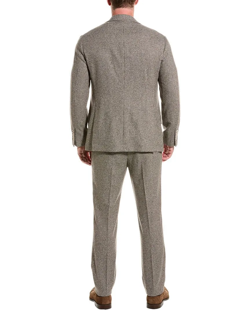 Brunello Cucinelli 2Pc Wool & Cashmere-Blend Suit