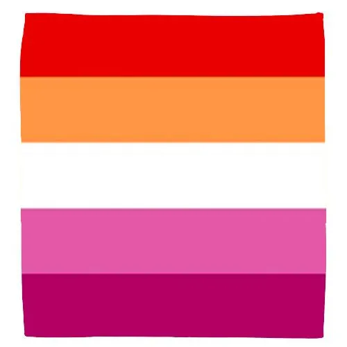 Community Lesbian Pride Flag Bandana