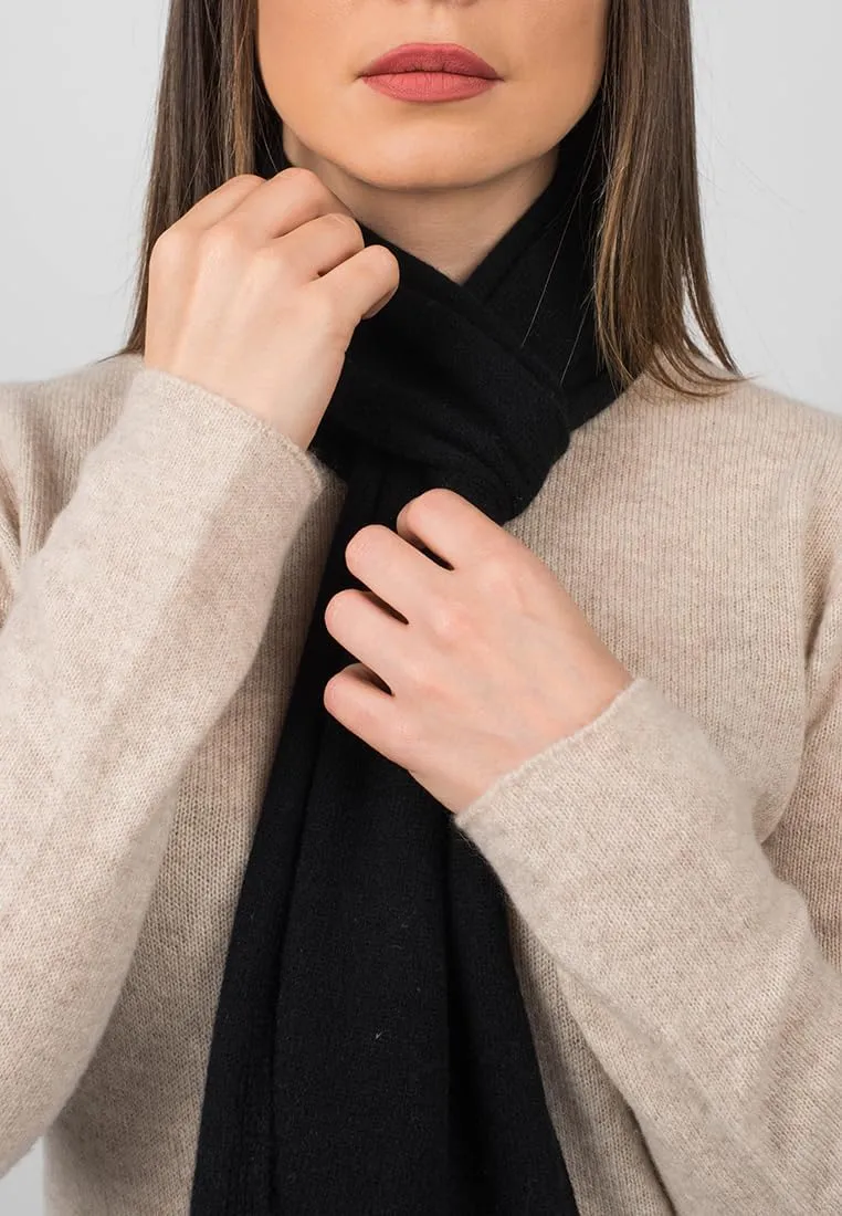 Dalle Piane Cashmere - Mini Scarf 100% cashmere - Made in Italy - Woman/Man