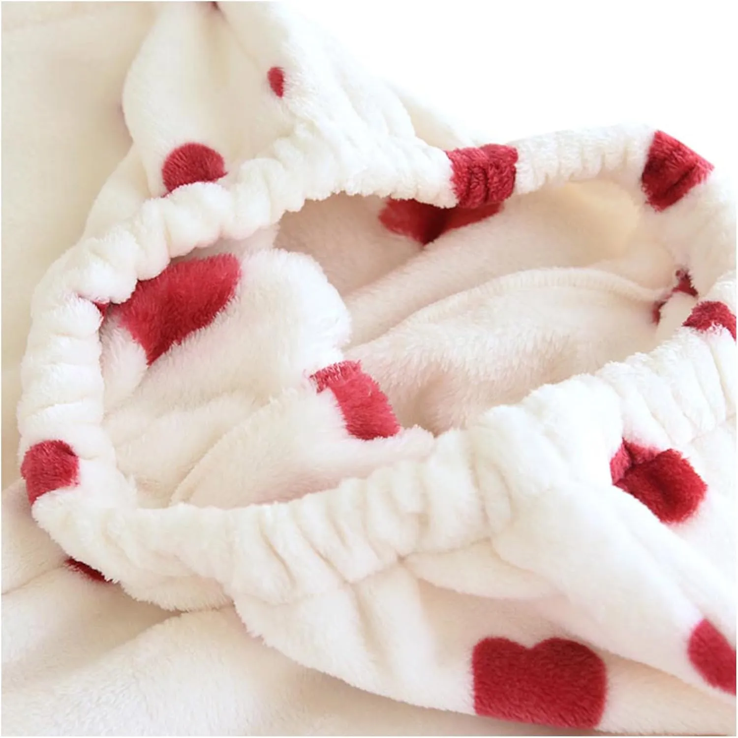 HGps8w Fuzzy Fleece Pajama Sets for Women Cute Heart Graphic Winter Warm Long Sleeve Sleepwear Comfy Plush Pants Lounge Pjs