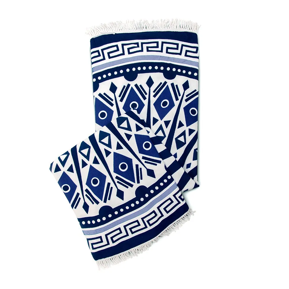 Personalized Tribal Bohemian Round Beach Towel