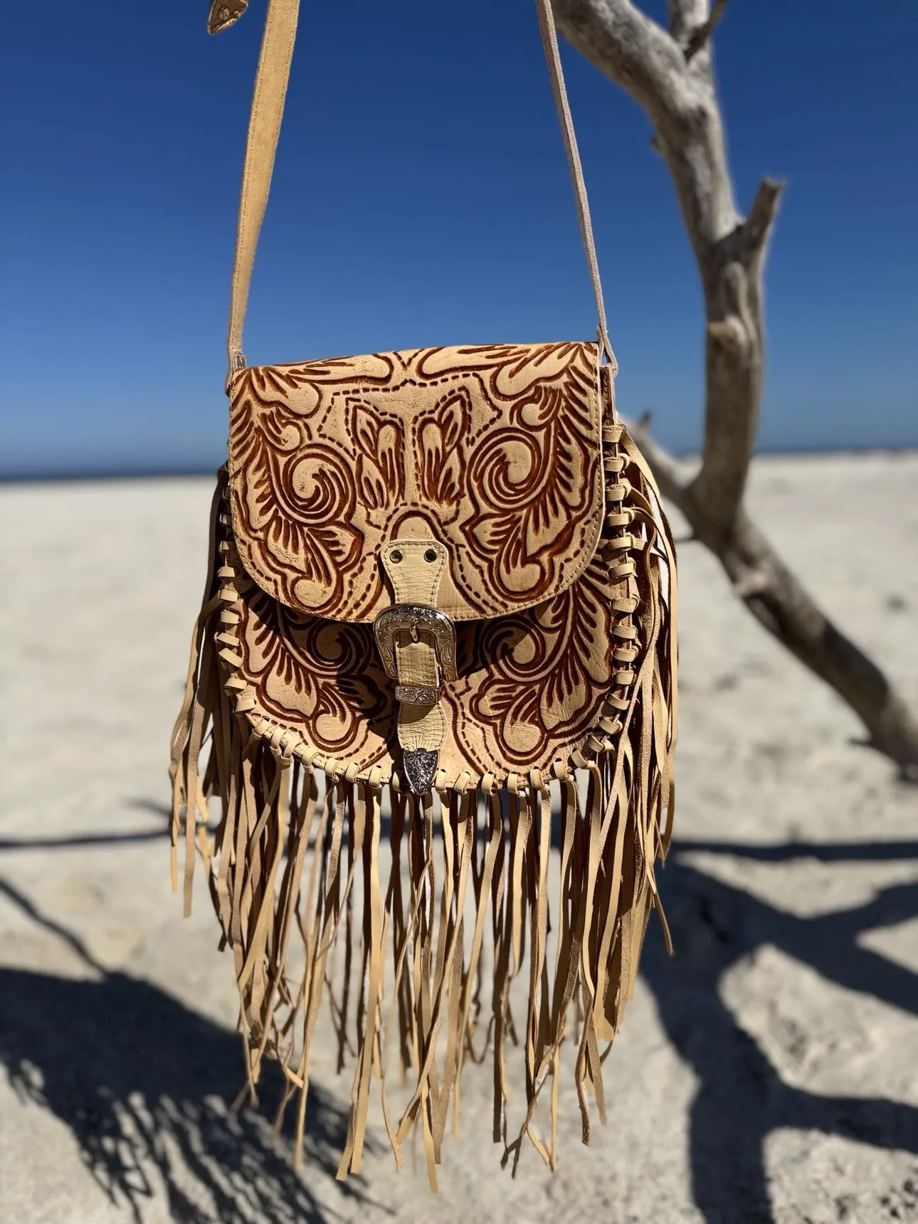 Savannah Western Fringe Bag