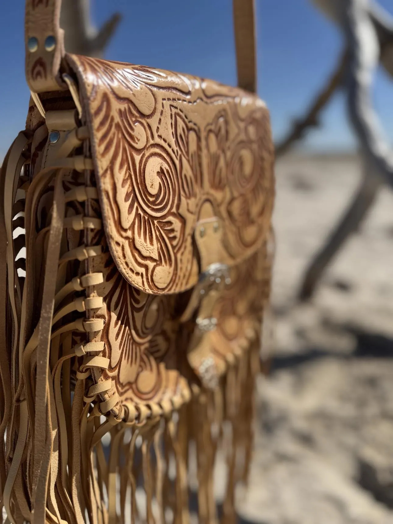 Savannah Western Fringe Bag