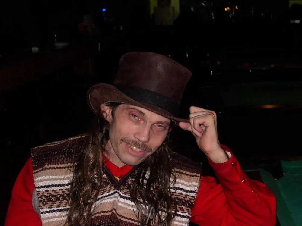 Sharpshooter Rocker Leather Top Hat