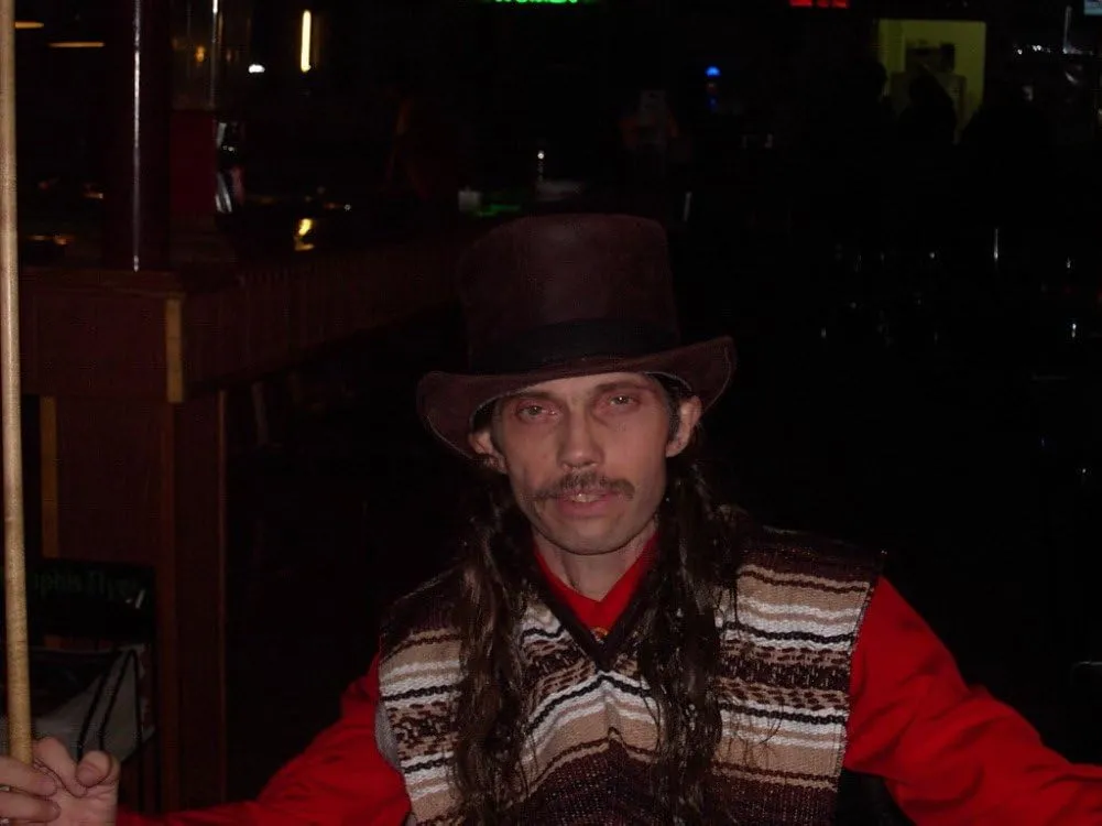 Sharpshooter Rocker Leather Top Hat